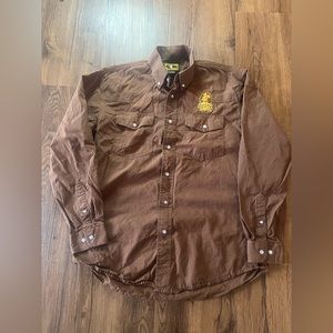 Wyoming Traders North Dakota Hall of Fame Button Shirt